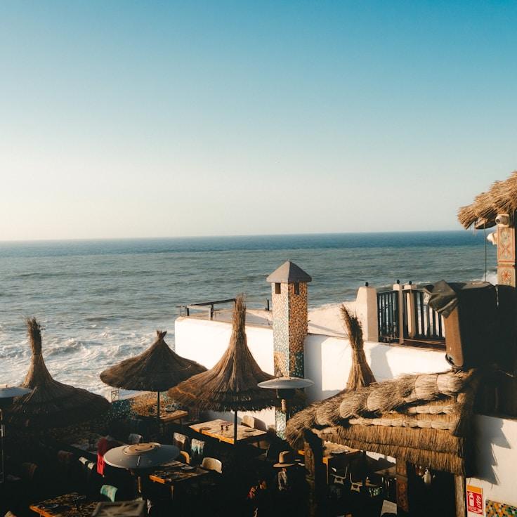 Entertainment zone at night in United Kingdom